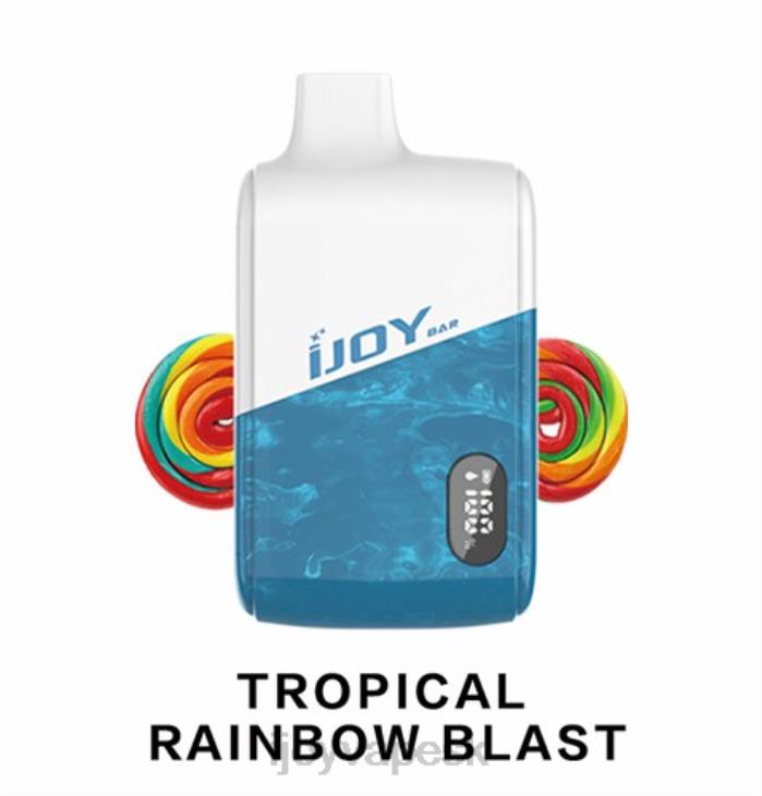 iJOY Bar Flavors | iJOY Bar IC8000 jednorazové 8X02197 tropický dúhový výbuch